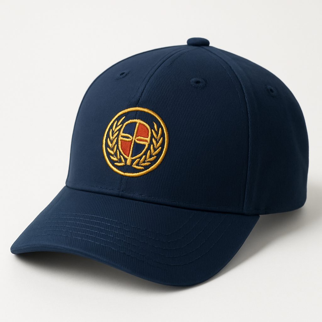 Casquette visière personnalisée avec logo brodé